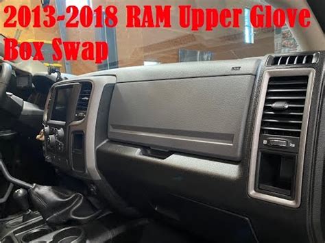 Tradesman Upper Glove Box Question 